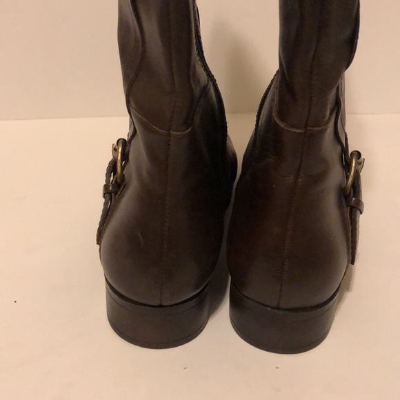 Nine West Vintage America Women's Vasookie Riding Boot Brown Size 8M - Picture 9 of 16